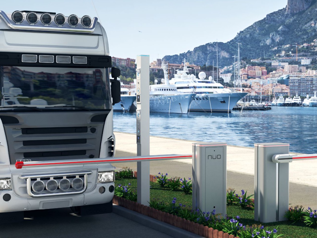 Sky-Pole-Truck